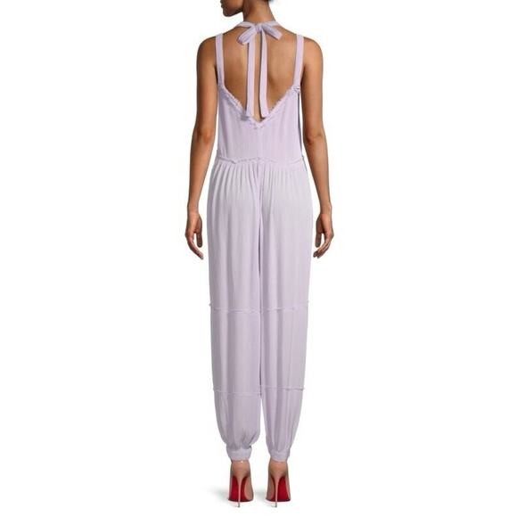 Free People Movement Jumpsuit Size XS Dancin Till Dawn Lavender Purple - Picture 2 of 16